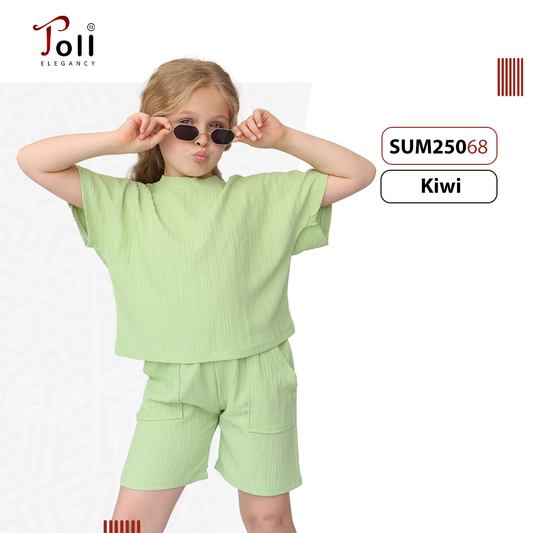 Crinkle Cotton Summer Set – Soft & Stylish